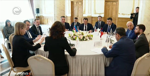 Tbilisidə üçtərəfli görüş başladı - FOTO (YENİLƏNİB)